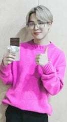Jimin Blush Basic Sweater