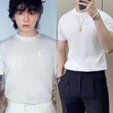Jungkook Ribbed Knit Tee