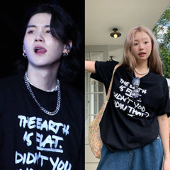 Suga “The Earth Is Flat” Tee