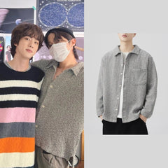 J-Hope Ash Loose Knit Shirt