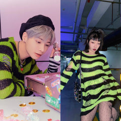 Taehyun Ragged Sweater