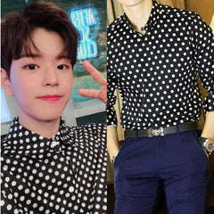 Seungmin Polka Dot Shirt