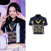 Jennie Varsity Lace Tee