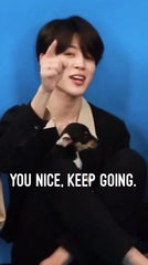 Jimin “You Nice, Keep Going” Tee