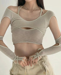 Jennie Double Halter Top