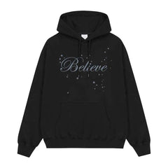Moka Believe Printed Hoodie