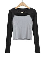 Karina Two-Piece Illusion Top