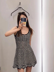 Lisa Textured Knit Mini Dress