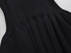 Jiwoo Bow Off-Shoulder Dress