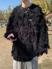 Jisung Tassel Knit Sweater