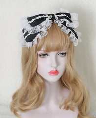 Rei Laced Bow Headband