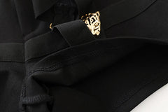 Lisa Leopard Strap Shorts