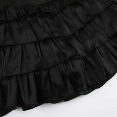 Natty Bow Ruffle Dress
