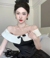 Irene Black Corset Dress
