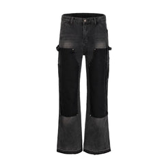 Haewon Panelled Denim Jeans