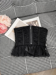 Sakura Lace Tube Top