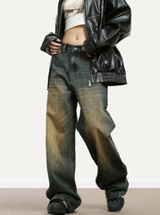 Winter Vintage Washed Jeans