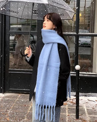 Karina Cozy Frilled Scarf