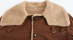 Eunchae Corduroy Sherpa Jacket