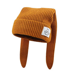 Jin Knit Bunny-Ear Beanie