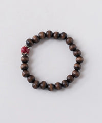 Jungkook Mocha Beaded Bracelet