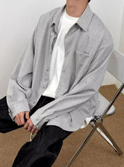 Jin Ash Casual Pocket Shirt
