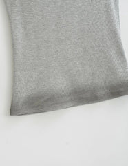 Natty Eyelet Ribbed Tank