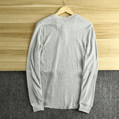Jimin Ash Half-Button Tee