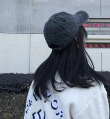 Ningning Washed Baseball Cap