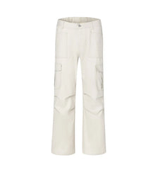 Jin Ivory Multi-Pocket Pants