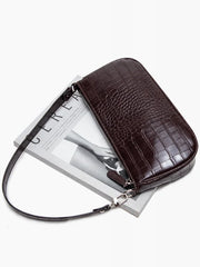Jennie Crocodile Leather Bag