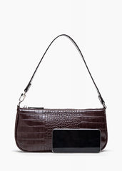 Jennie Crocodile Leather Bag