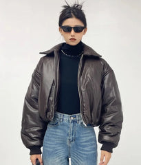 Jennie Cropped Puffer Jacket