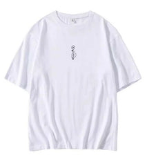 Jimin Single-Flower Print Tee
