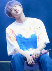 Jin Ivory Graffiti Design Tee