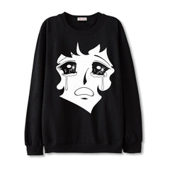Jisoo Crying Anime Sweatshirt