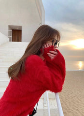 Jungwon Mink Sweater