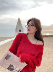 Jungwon Mink Sweater