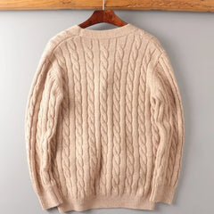 Taehyung Twist Knit Cardigan