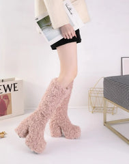 Ningning Fluffy Winter Boots