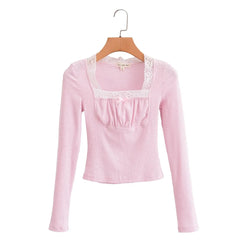 Lisa Square Neckline Top
