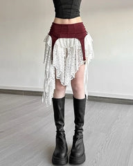 Jennie Lace Layered Skirt
