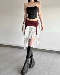 Jennie Lace Layered Skirt