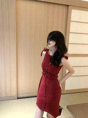 Kyujin Asymmetrical Cut-Out Dress