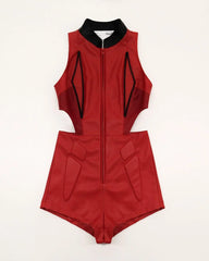 Jennie Racer Zip Bodysuit