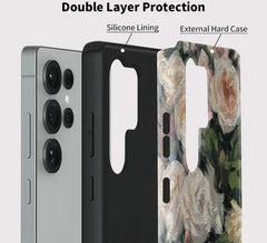 BloomGuard Floral Armor Case