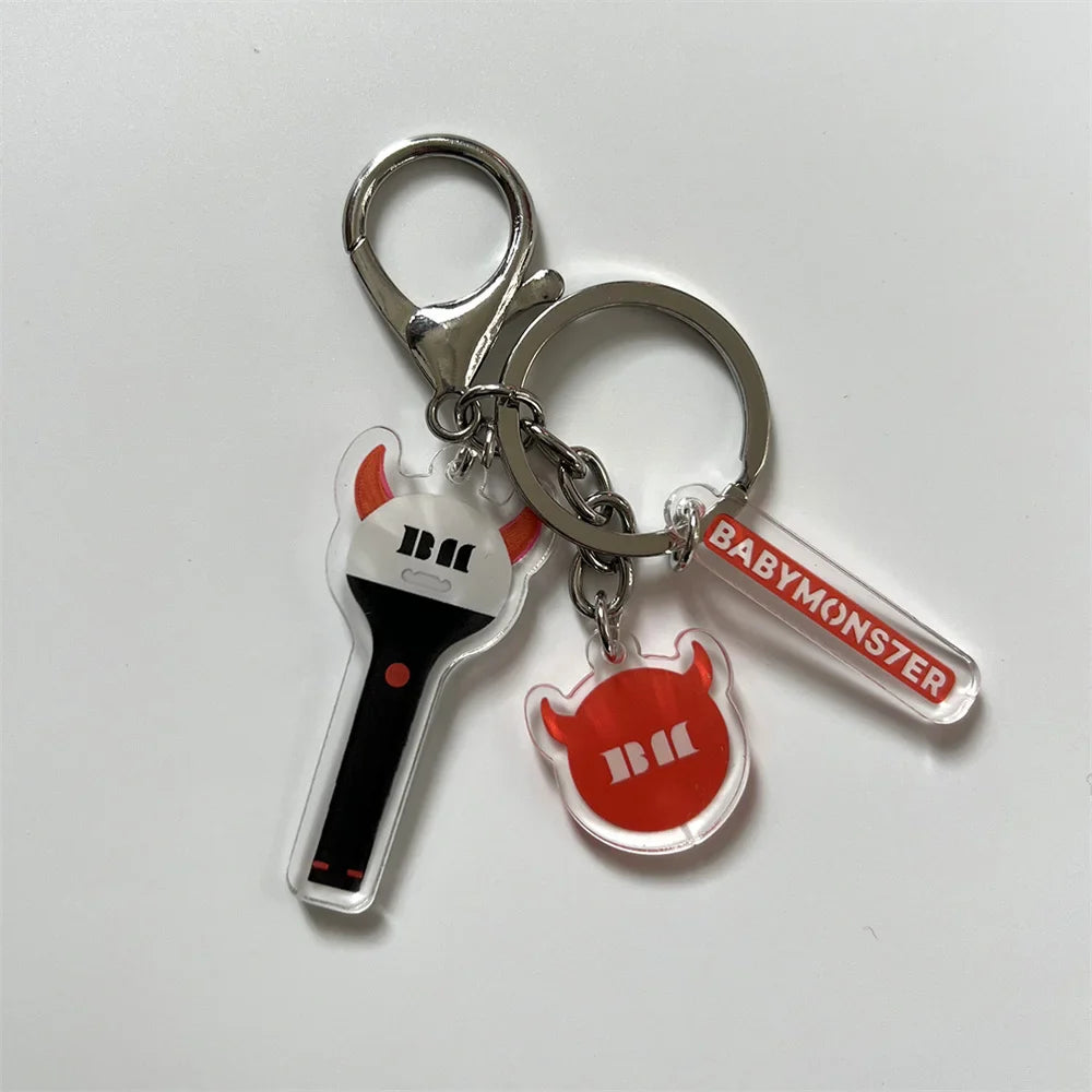 BABYMONSTER™ 3PC Lightstick Keyring Set