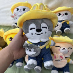 SKZoo™ Sitting Plush Doll – Stray Kids Kindergarten Edition Collectible