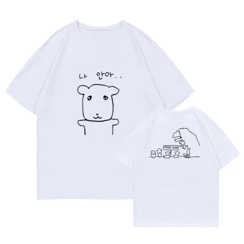 ITZY Cute Oversized Summer Graphic Tee