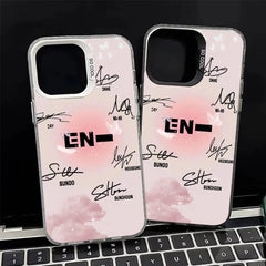 HEESEUNG Laser Silver Phone Case